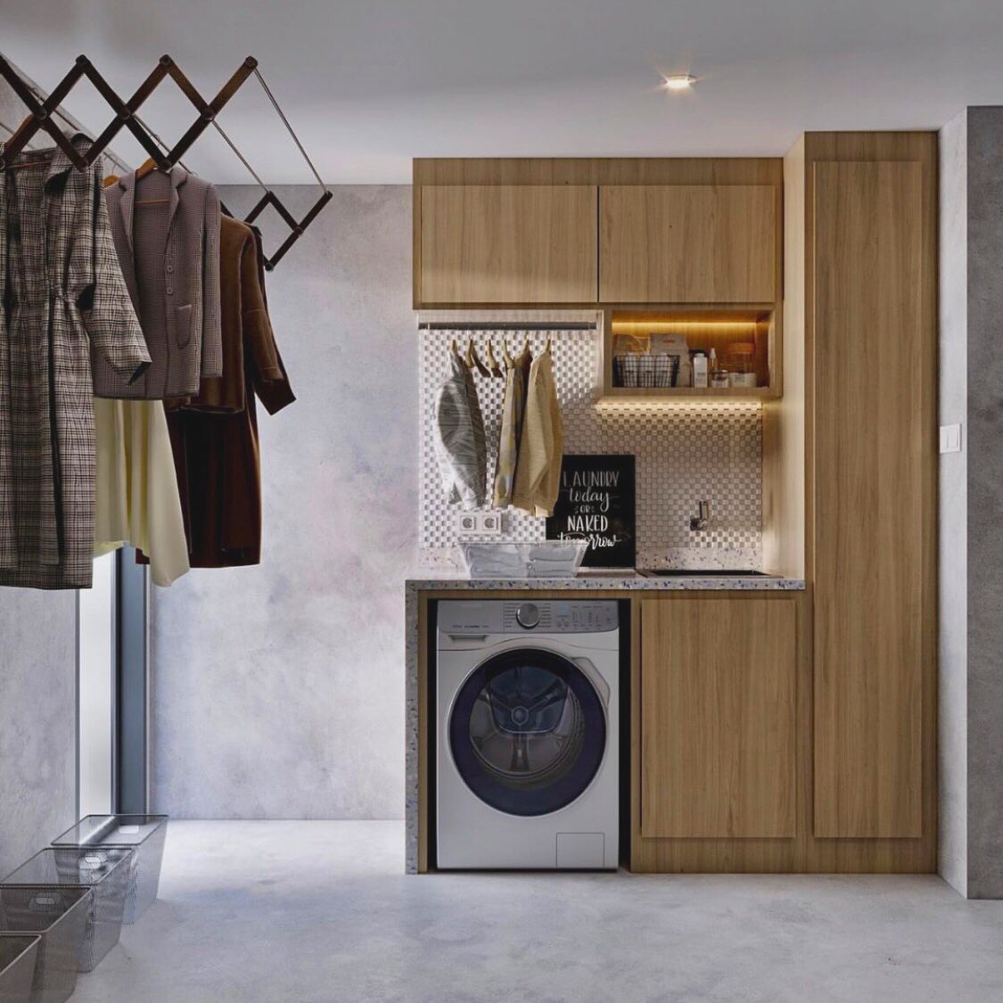 Tojimato's tweet photo. WASH &amp; WOW—
Dream laundry rooms. https://t.co/VuBAWLJt95