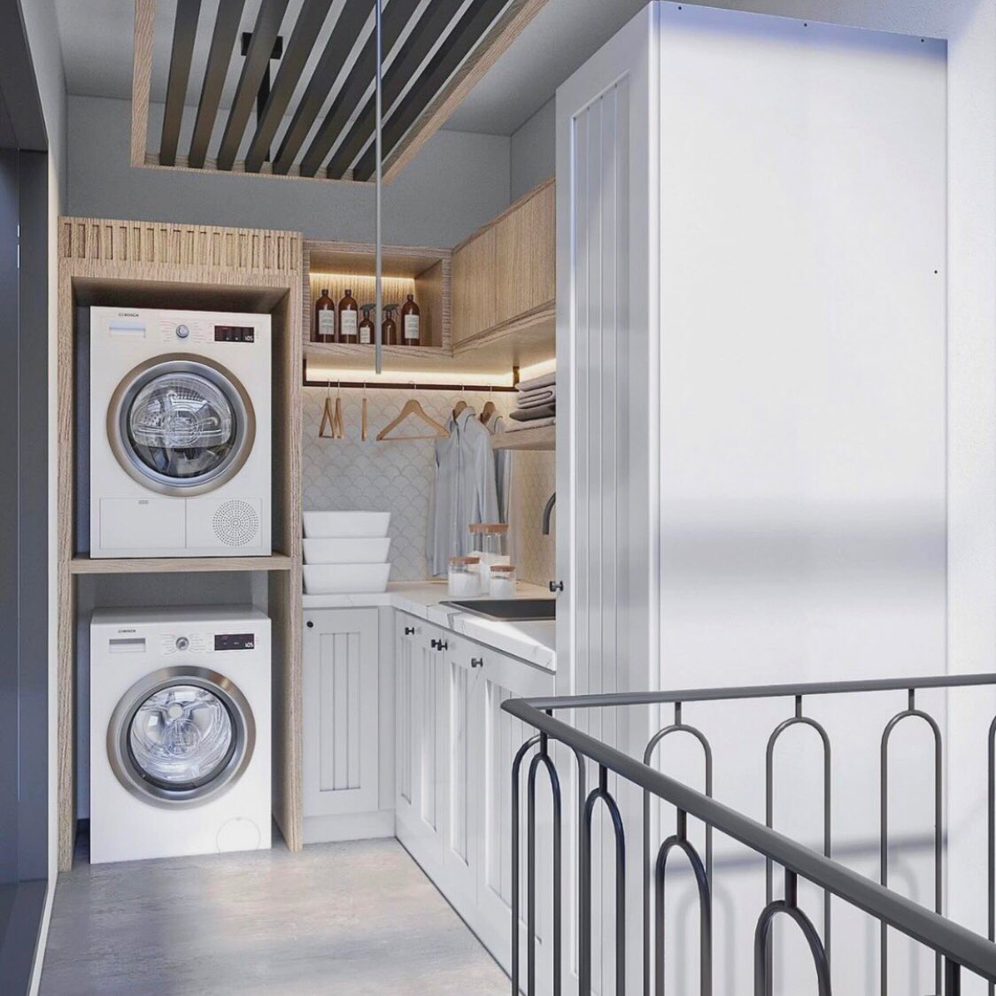 Tojimato's tweet photo. WASH &amp; WOW—
Dream laundry rooms. https://t.co/VuBAWLJt95