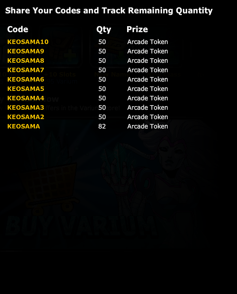 Ed_Keosama's tweet photo. Feel free to use codes below. #edcodes https://t.co/mxhgKonKu9