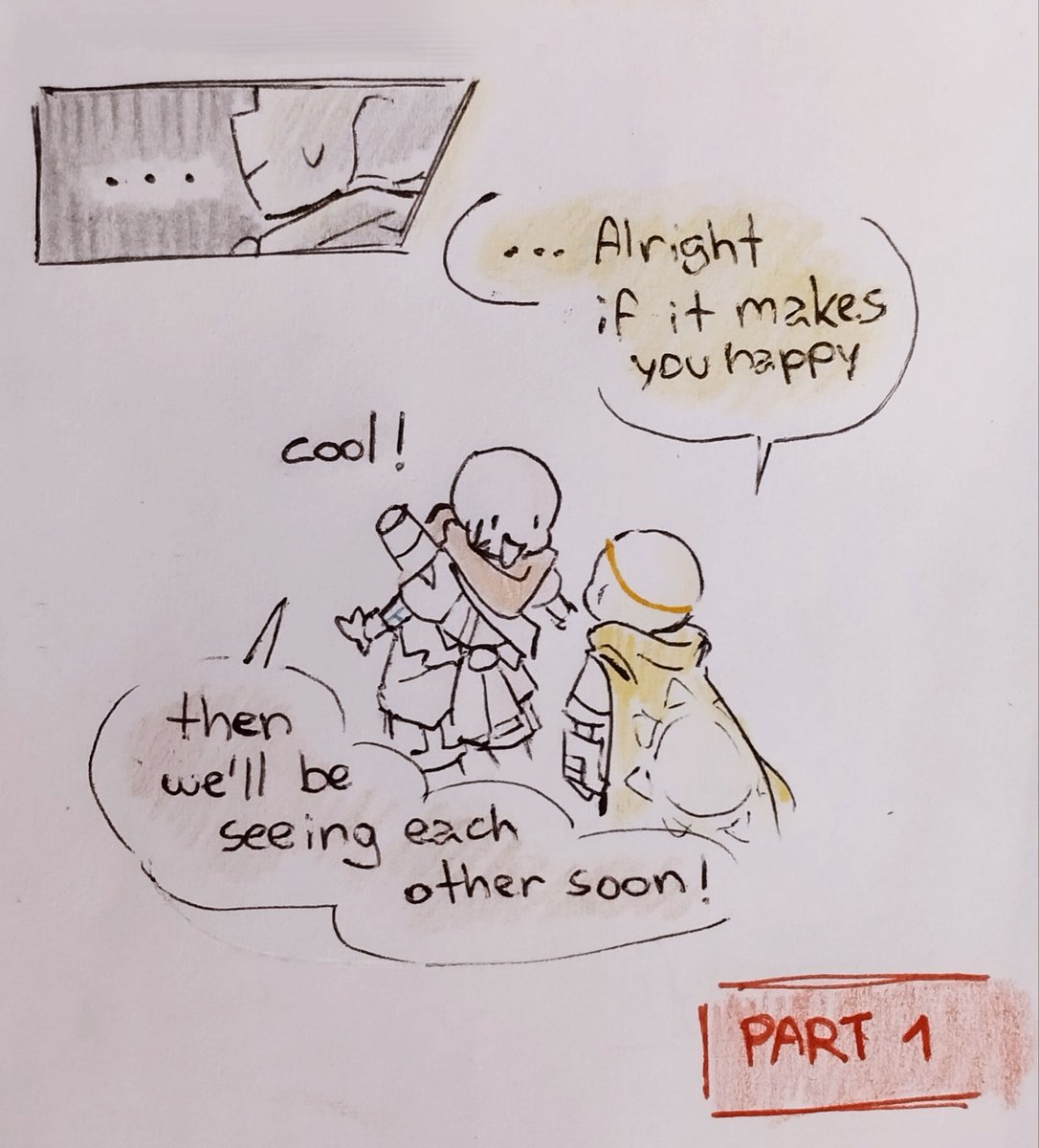 marsh_eme's tweet photo. (2/2) primera parte de un comic 👌
#dreamsans #inksans #drinkship #inkxdream #calaberitasgays
Traducciones por: @Anon_sfw 💖💖🛐🛐 https://t.co/IEmJQT4u48