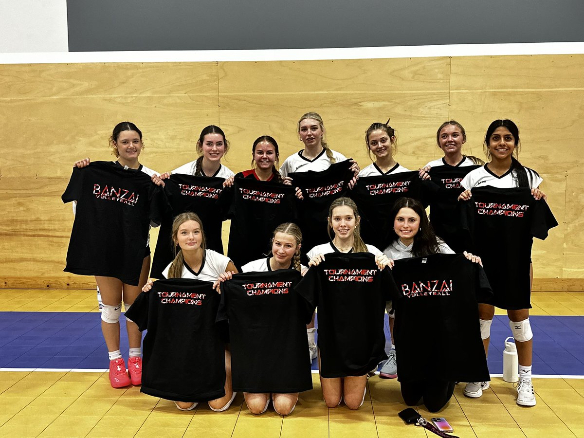 Banzaivb's tweet photo. Great start to the season for 16 Select with a championship win at the Banzai Classic!! @GreatPlainsVB  @PrepDig_NE https://t.co/xBeizxs97y