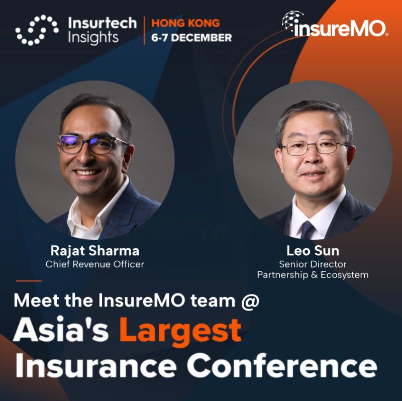 eBaoTech_Corp's tweet photo. InsureMO team @InsurTech Insights Hong Kong. https://t.co/oUJ00m5be7