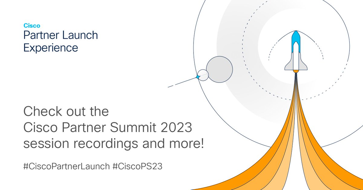 CiscoPartnersAP's tweet photo. Visit the #CiscoPartnerLaunch Experience to access #CiscoPS23 on-demand session and more. Immerse yourself in insights and innovation. 

Start catching up today! 🎧💻 https://t.co/wNscOrAQct https://t.co/oxTMjssj6N