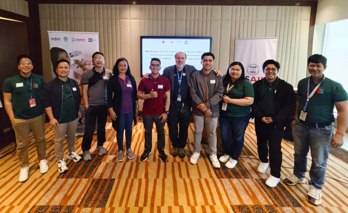 opportunity2_0's tweet photo. #ICYMI: β
@DepEd_PH #AlternativeLearningSystem teachers validated the Functional Education and Literacy Program - Financial Education course outline for ALS learners. https://t.co/Y4nMheAeUX