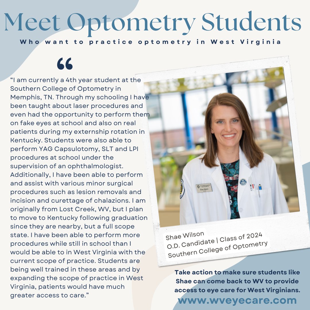 West Virginia Association of Optometric Physicians tweet media