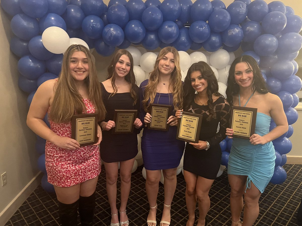 BigBlueCheer's tweet photo. Congratulations to our Fall 2023 Award Recipients 

Leadership Award: Lucia 
Spirit Award: Sofia L
Coaches Award: Juliana
Rookie of the Year: Ashlyn
Most Improved: Sophia Z https://t.co/XPL69GFllQ