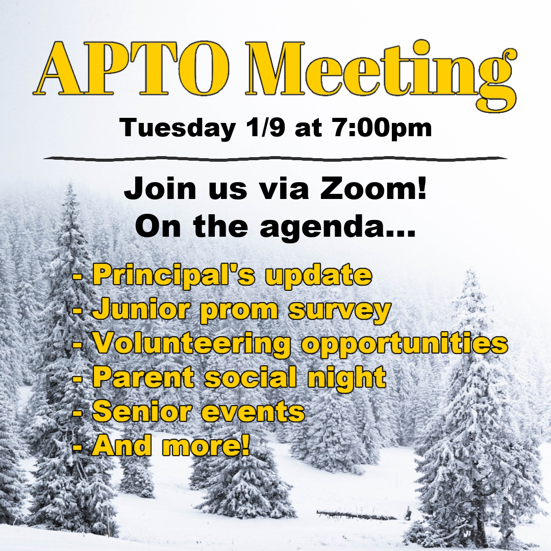 ARHSPTO's tweet photo. Join us on Tuesday for our January APTO meeting! Just go to https://t.co/DpRZQcOrDo to join the meeting.

Meet up with us online, hear from Principal Bevan, and get involved!

We hope to see you on Tuesday!

[📷 by Tomáš Malík on Unsplash] https://t.co/YzRcU8lwI0