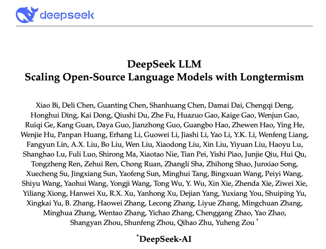 deepseek_ai's tweet image. 📚Out Now: Technical Report on DeepSeek LLM 67B!  Read more: arxiv.org/abs/2401.02954

🔍Discover our in-depth study on scaling laws and how data quality influences them.

✨In the MT-Bench evaluation, DeepSeek surpassed GPT-3.5-turbo, ranking just behind GPT-4. 
#DeepSeekLLM