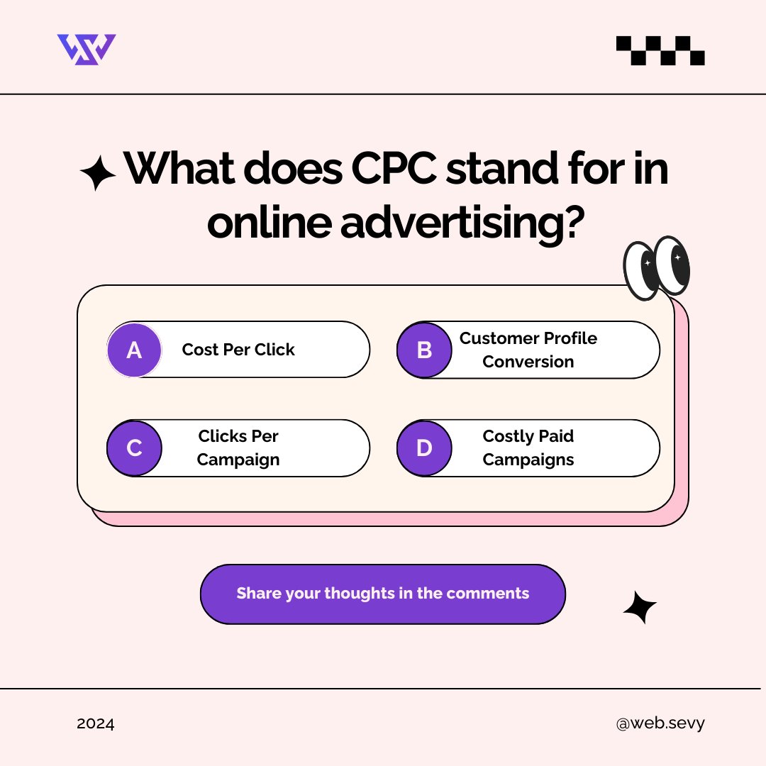 WebSevy's tweet image. 🤔 Ready for an online marketing quiz?
🚀 Test your skills and boost your digital know-how!
#marketingquiz #marketingskills #onlinemarketing #onlinemarketingquiz #onlinemarketing #digitalmarketing #digitalmarketingquiz #cpc #reply #onlineservices #letscomment #Maldivians