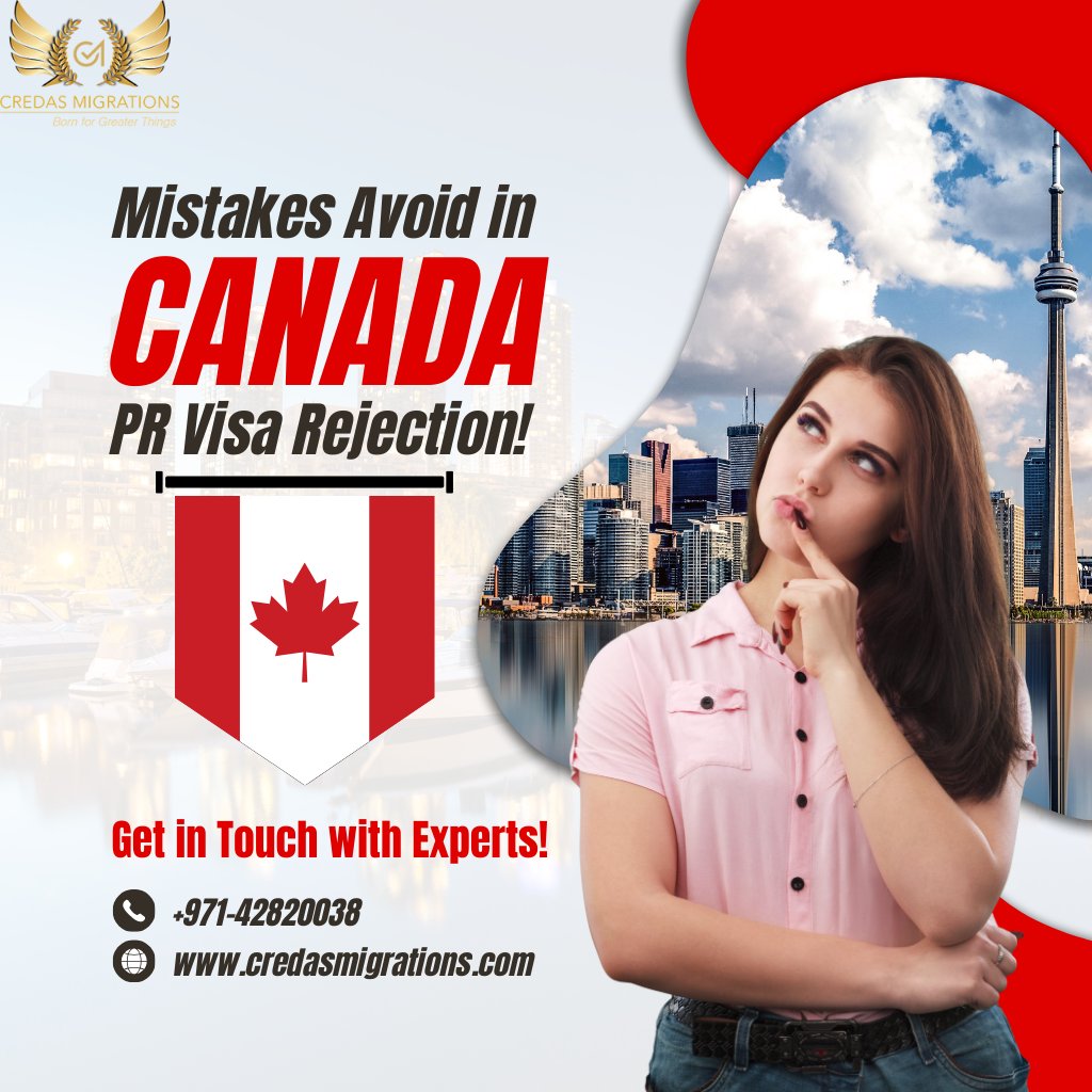 Securing a #PermanentResidentVisa for Canada is a significant milestone in one's #immigration journey. However, the process can be intricate, and even minor oversights may lead to rejection. Some common reasons why #Canada #PRVisa applications are rejected.

#permanentresidence