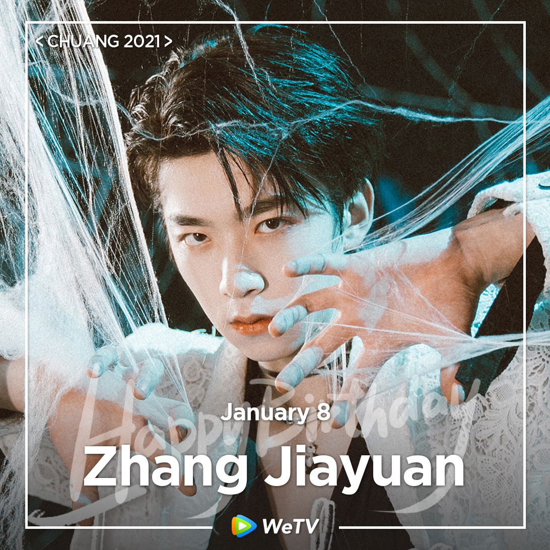 Happy Birthday to #ZhangJiayuan🎂

Love your performance in #WeAretheChampions #FirstInLastOut #CHUANG2021🤩

Looking forward to more of your works and stages in the future❣

#张嘉元 #战至颠峰 #一往无前的蓝 #创造营2021 #WeTV #WeTVAlwaysMore