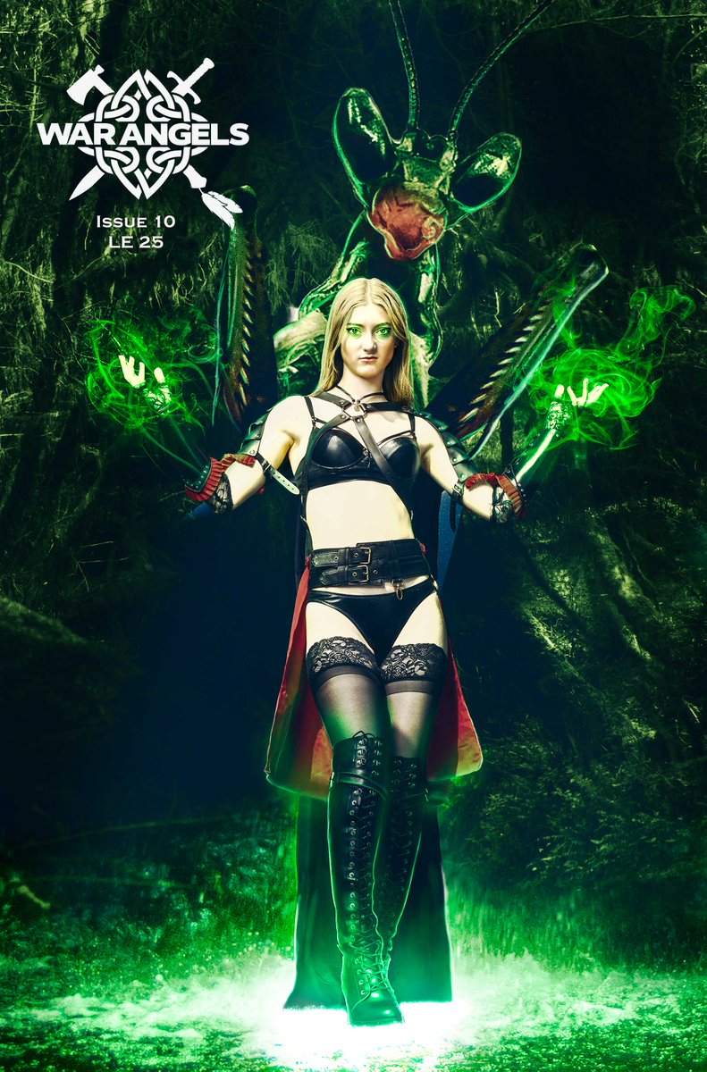 War_AngelsComic's tweet photo. Check out the War Angels comic series (Issue kickstarter is live) to learn more about the Wraith Witch Ava.
https://t.co/yJk65ftQBh https://t.co/7aMPeLfkYn