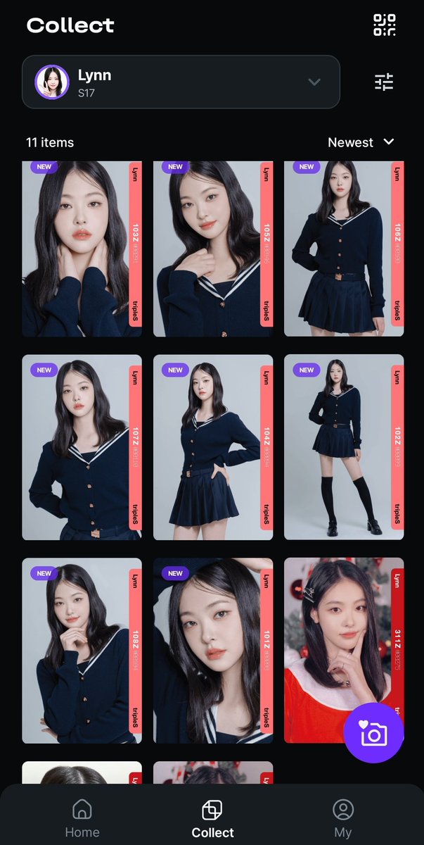 2yeonhyun's tweet photo. The grid one is left... 😻🦈 https://t.co/qmRBBVaISY