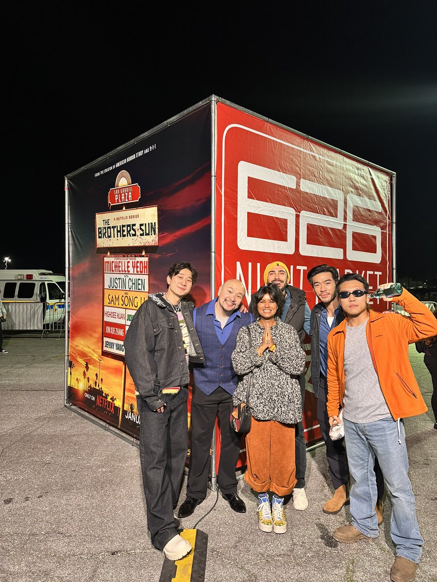 DUUUUDE SO THANKFUL to have this moment! Ended up crying too cuz this is a dream come true! Having my song “Heart Station” in <a href="/netflixgolden/">Golden</a> #thebrotherssun