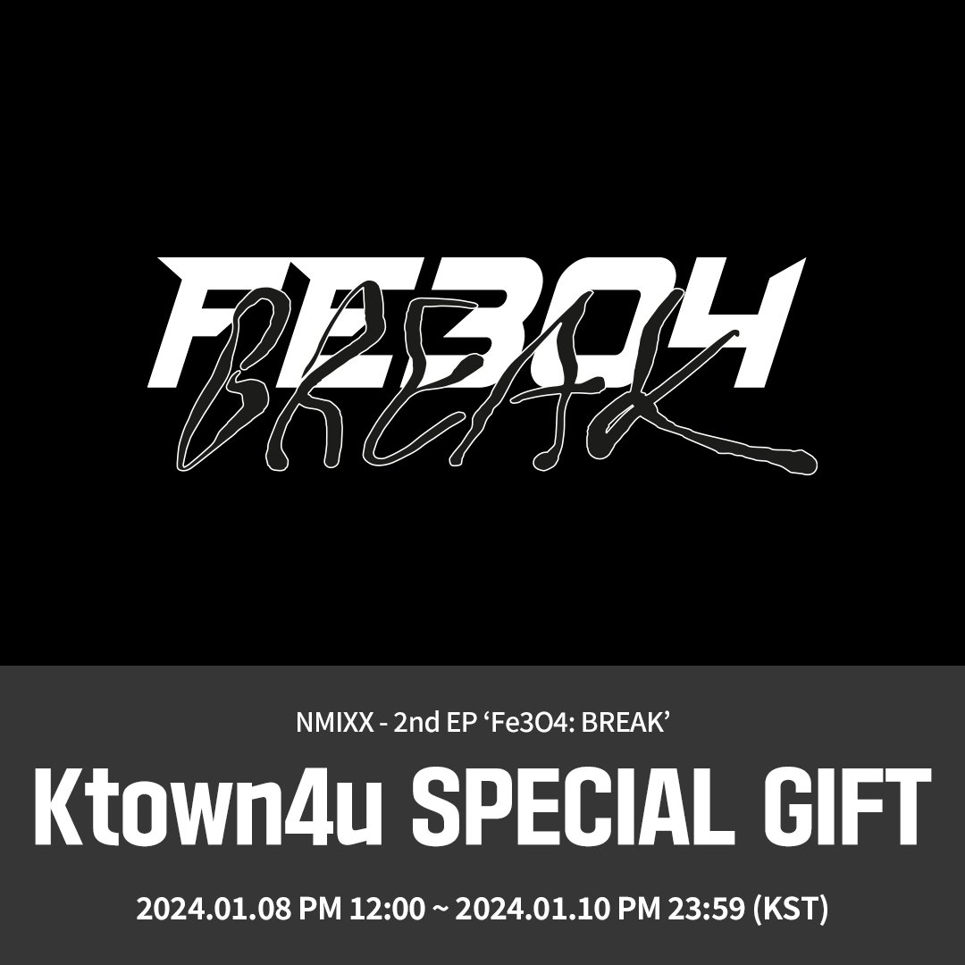 直筆サイン】NMIXX 2nd EP Fe3O4: BREAK