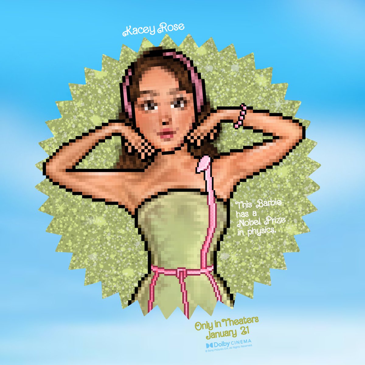 This Barbie has a Nobel Prize in physics. #BarbieTheMovie