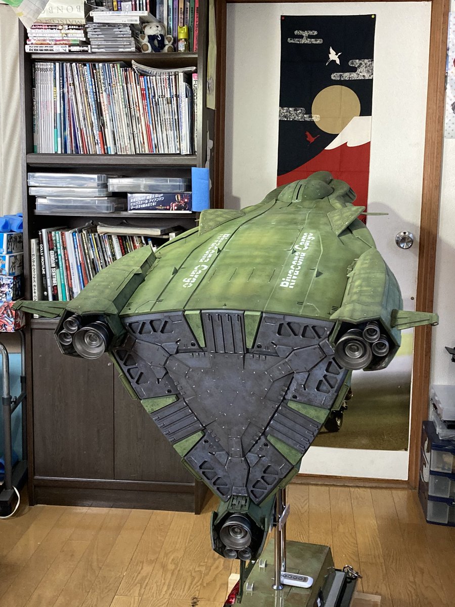 mizukitakumi's tweet photo. ㊗️ガランシェール完成！
これより進水式を執り行います。
製作期間7年。よく頑張りました。
応援してくれた皆さんありがとう！
感謝感謝です！
#ガランシェール製作記 https://t.co/LD1xew2NHg