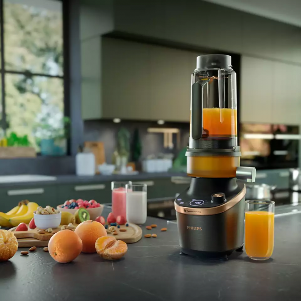 NichelivingZ's tweet image. This innovative kitchen appliance combines the power of a high-speed blender with a convenient juicer module, allowing you to create a variety of delicious and nutritious beverages. Elevate your blending and juicing experience with Philips! #PhilipsBlender #FlipAndJuice