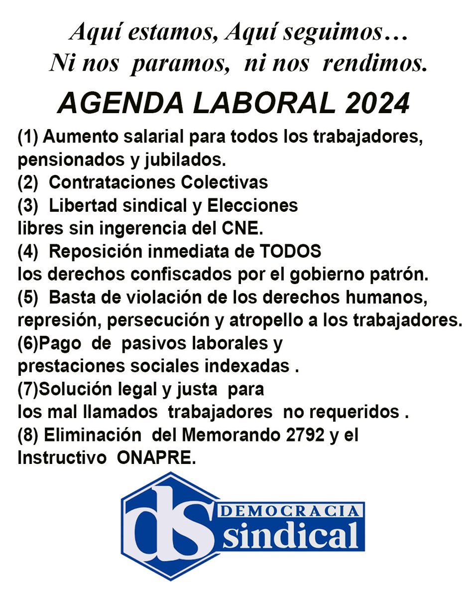 Democracia Sindical tweet media