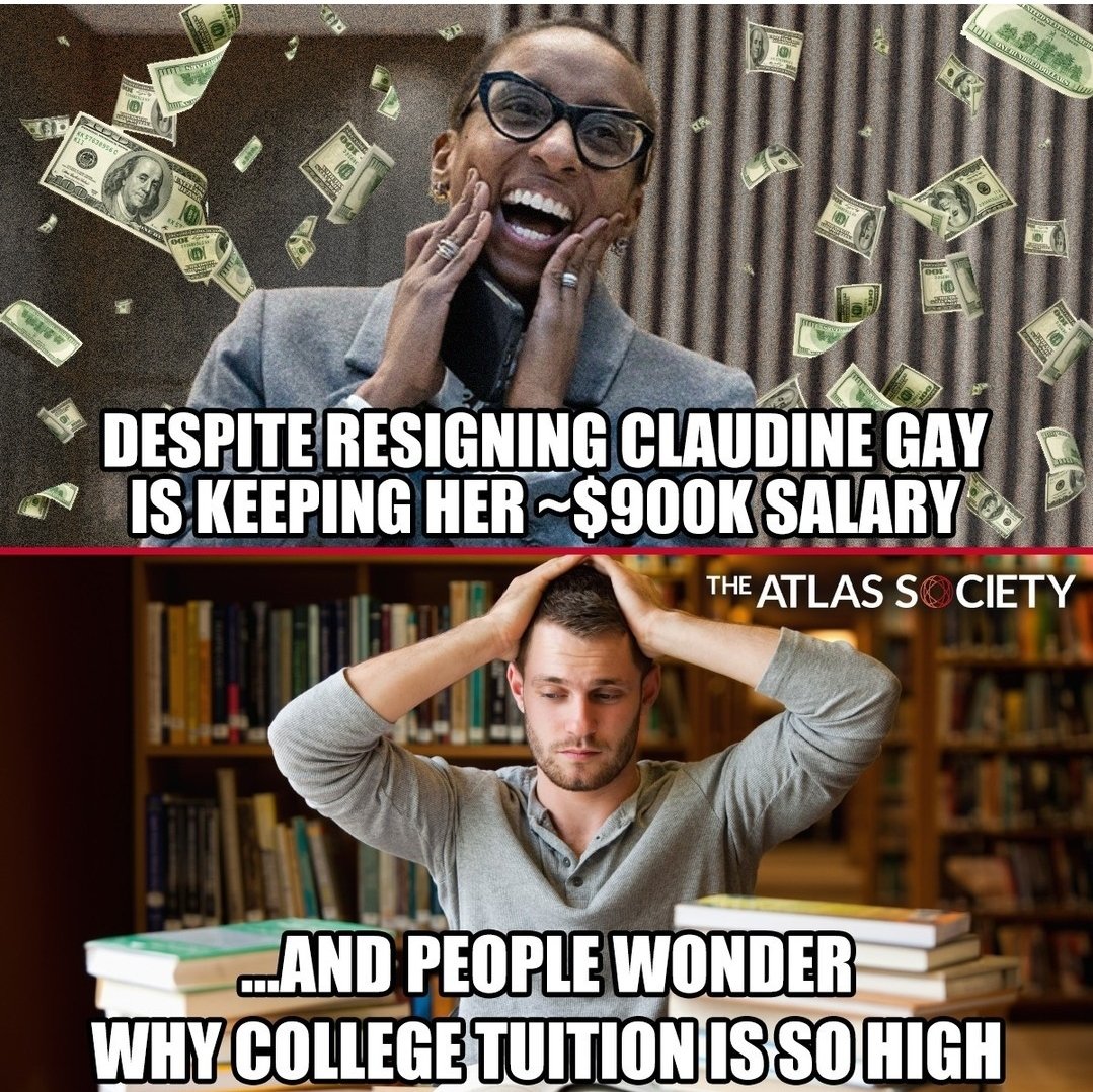 Rewarding Plagiarism While It Is Against Their Honor Code.
#ClaudineGay #Morality #Education