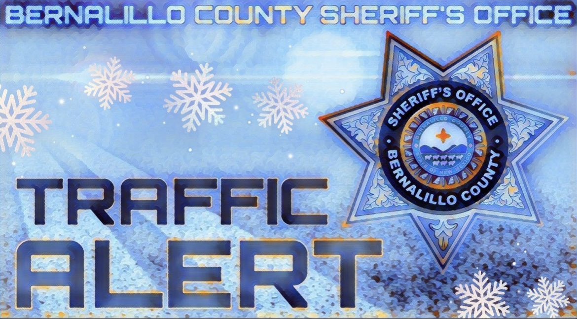 BCSONM's tweet photo. 🚨❄️Urgent Alert: Multiple vehicle crash on I-40 Eastbound at Sedillo Hill. Extreme ice and snow conditions. Use caution, slow down, and consider alternate routes. Emergency services on site. #DriveSafe #NMWeather 🚨❄️ https://t.co/j0hOVoPWF9