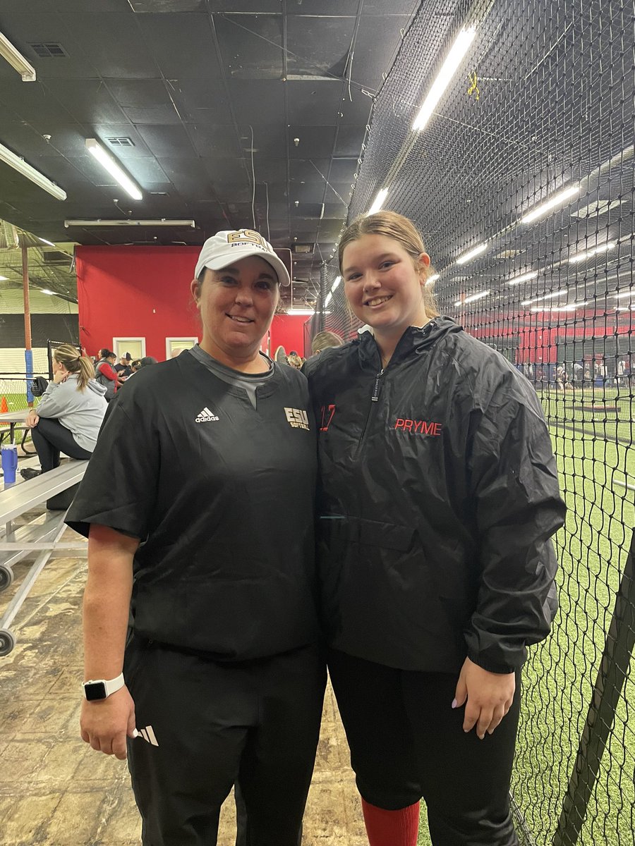 paitonhedges2's tweet photo. Had such a great time at camp today!! I appreciate all the coaches that came out! @CoachHill_ESU @CoachAnthony31 @CCRoughridersSB @LCCSB https://t.co/kwbCT7Qssf