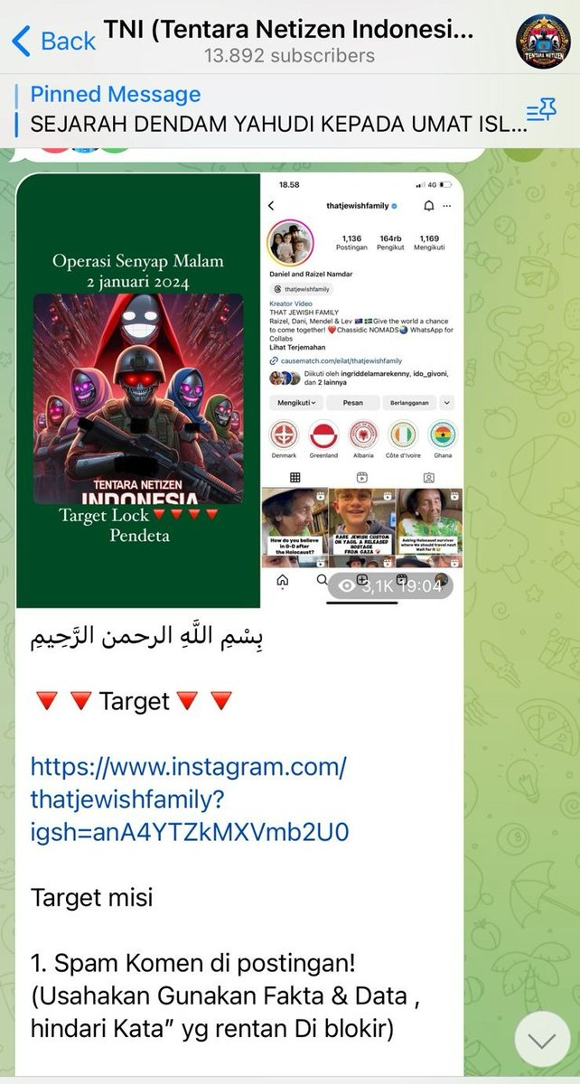 Waah pantes aja banyak sliweran di IG, akun-akun dengan narasi yang sangat mirip yang angkat mengenai boycott ini, dan ternyata bener aja, ada yang menunggangi aksi boikot ini, narasinya juga provokatif, bisa jadi perhatian pak 
<a href="/CCICPolri/">Direktorat Tindak Pidana Siber Bareskrim Polri</a>
<a href="/DivHumas_Polri/">Humas Polri</a>