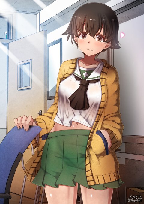 カーディガン装備のナカジママン😌 