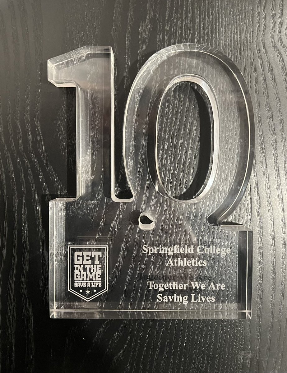 Always a pleasure to be a part of the Get In The Game event, this year Springfield was lucky enough to have Defensive Coordinator Lou DiRienzo speak on behalf of Springfield College Football and it’s continued appreciation and support for the Be The Match process‼️🔻 #WHYSC