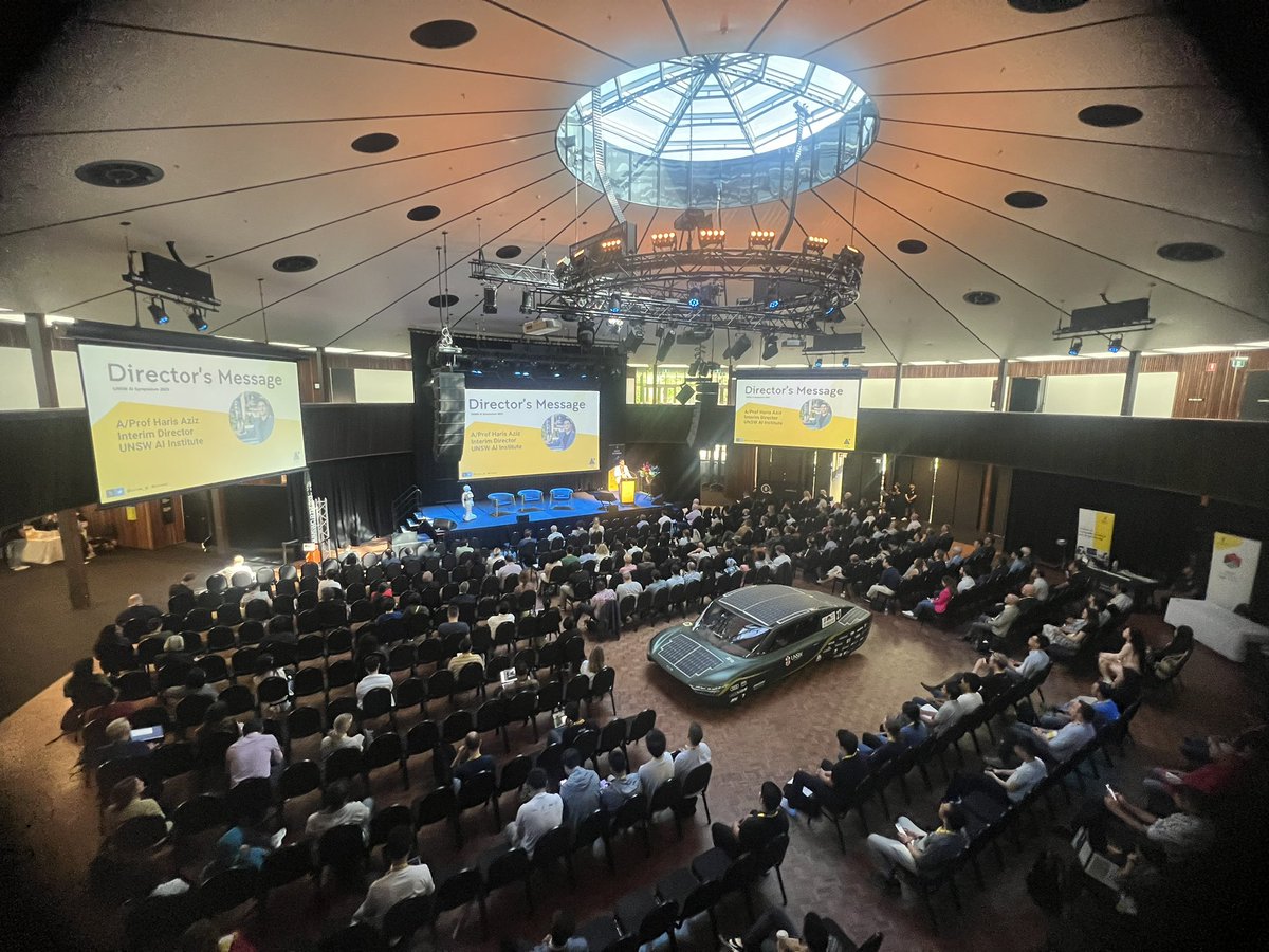 It was a pleasure to organise this symposium that was a celebration of the diversity and vibrancy of the AI community with over 650 attendees and 30 esteemed speakers.

#unswai