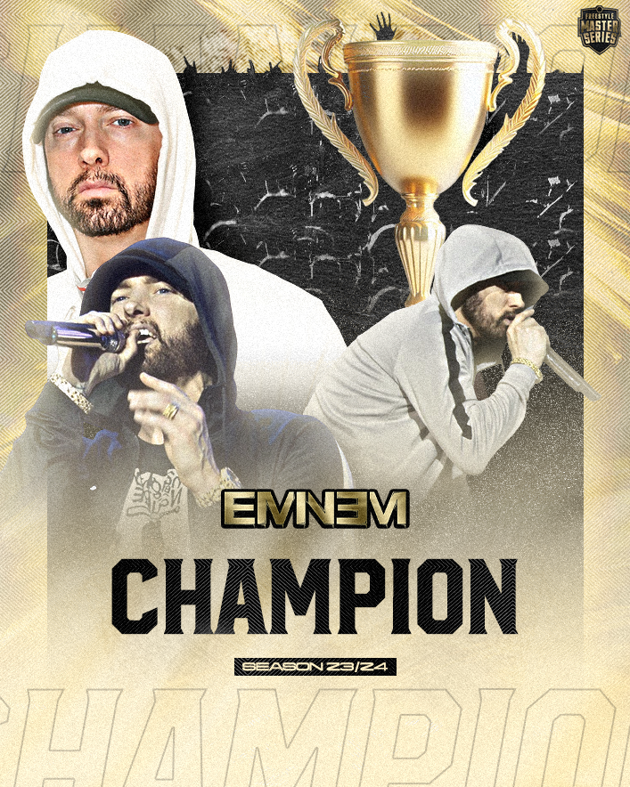 🏆Eminem is the champion of FMS International!🏆 He defeated 21 Savage in the Final and won all his battles without replay 🚬 The real GOAT🐐 #FMSINTERNATIONAL