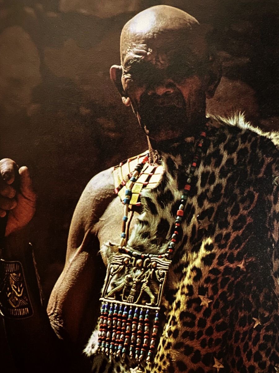 Ancient Egypt - Modern Egypt 
The leopard animal print of the High Priest