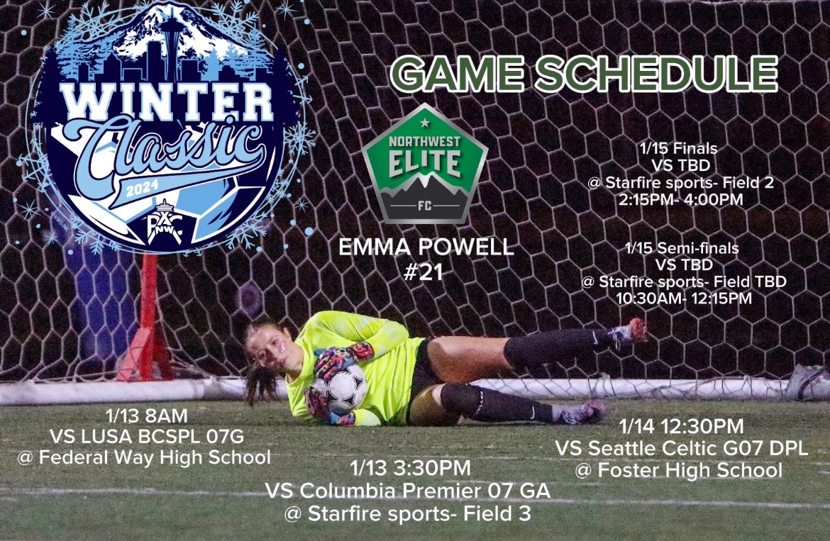 Tournament SZN‼️ January 13-15, excited to get the opportunity to play again! #womenballtoo #goalkeeper #classof2025 #Uncommitted