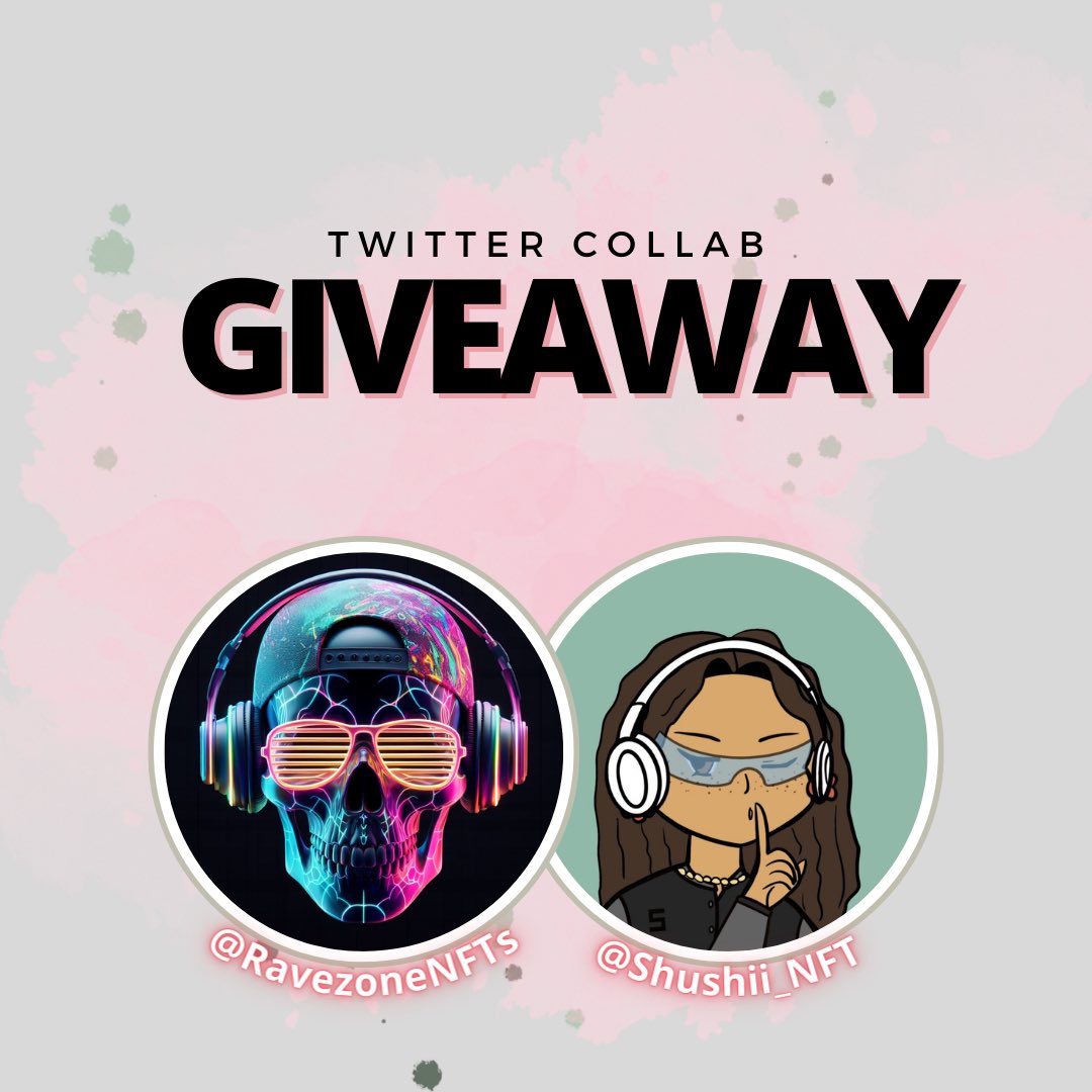 RaveZone~NFTs (@vvsystematics) on Twitter photo 🎁 Join the RavezoneNFTs X Shushii NFT Giveaway! 🎁
🎉 5 WL spots from RavezoneNFTs
🎉 5 WL from Shushii NFT
To Enter:
1⃣ Follow <a href="/vvsystematics/">RaveZone~NFTs</a> & @Shushii_NFT
2⃣ ❤️ & 🔁
3⃣ Tag 2 Friends ✨
Ends in 24hrs ⏳
#NFT #Giveaway #SolanaNFTs #WLgiveaway 🎁 Join the RavezoneNFTs X Shushii NFT Giveaway! 🎁
🎉 5 WL spots from RavezoneNFTs
🎉 5 WL from Shushii NFT
To Enter:
1⃣ Follow <a href="/vvsystematics/">RaveZone~NFTs</a> & @Shushii_NFT
2⃣ ❤️ & 🔁
3⃣ Tag 2 Friends ✨
Ends in 24hrs ⏳
#NFT #Giveaway #SolanaNFTs #WLgiveaway