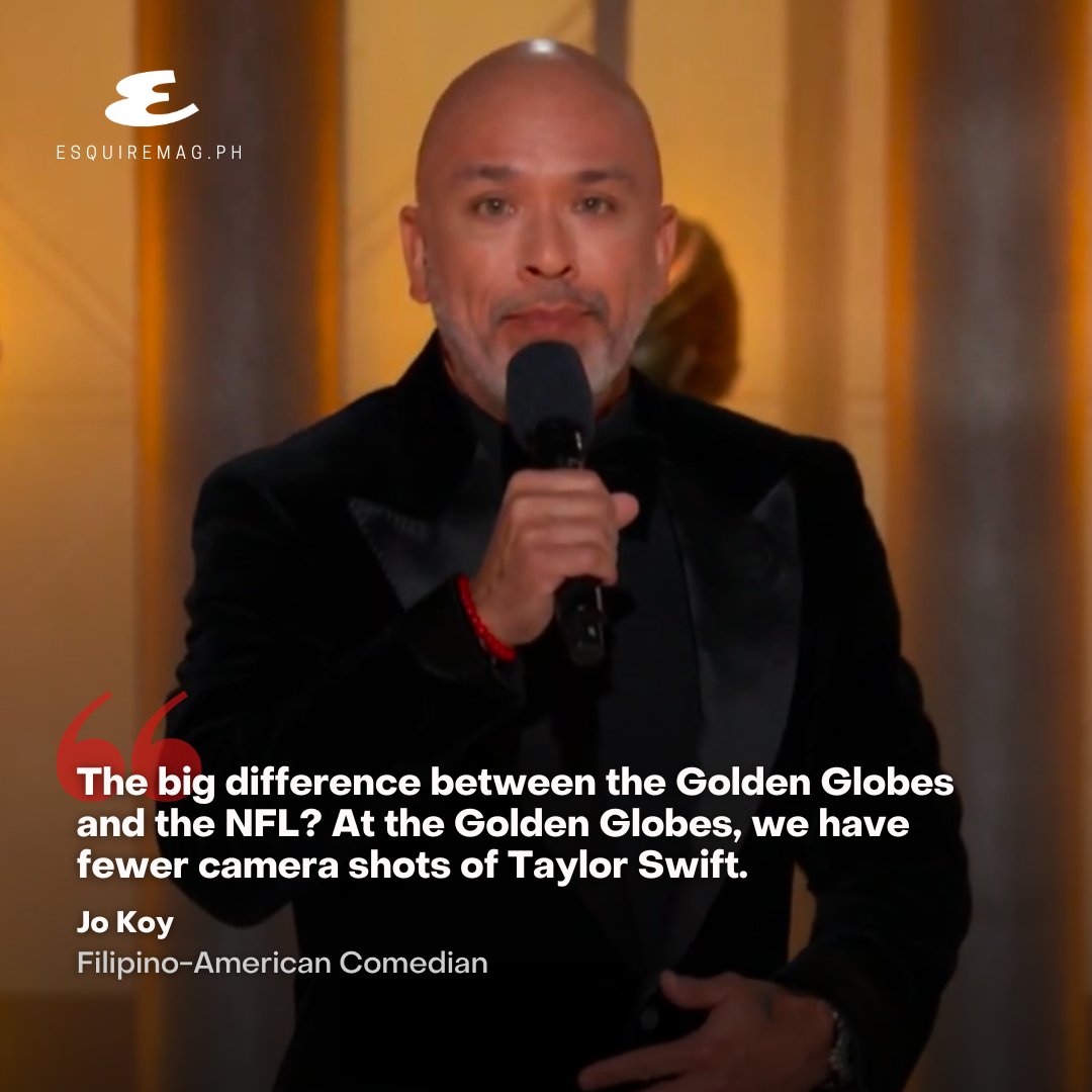 One of Jo Koy's 'jokes' at the 2024 Golden Globes. tinyurl.com/8j85y33n