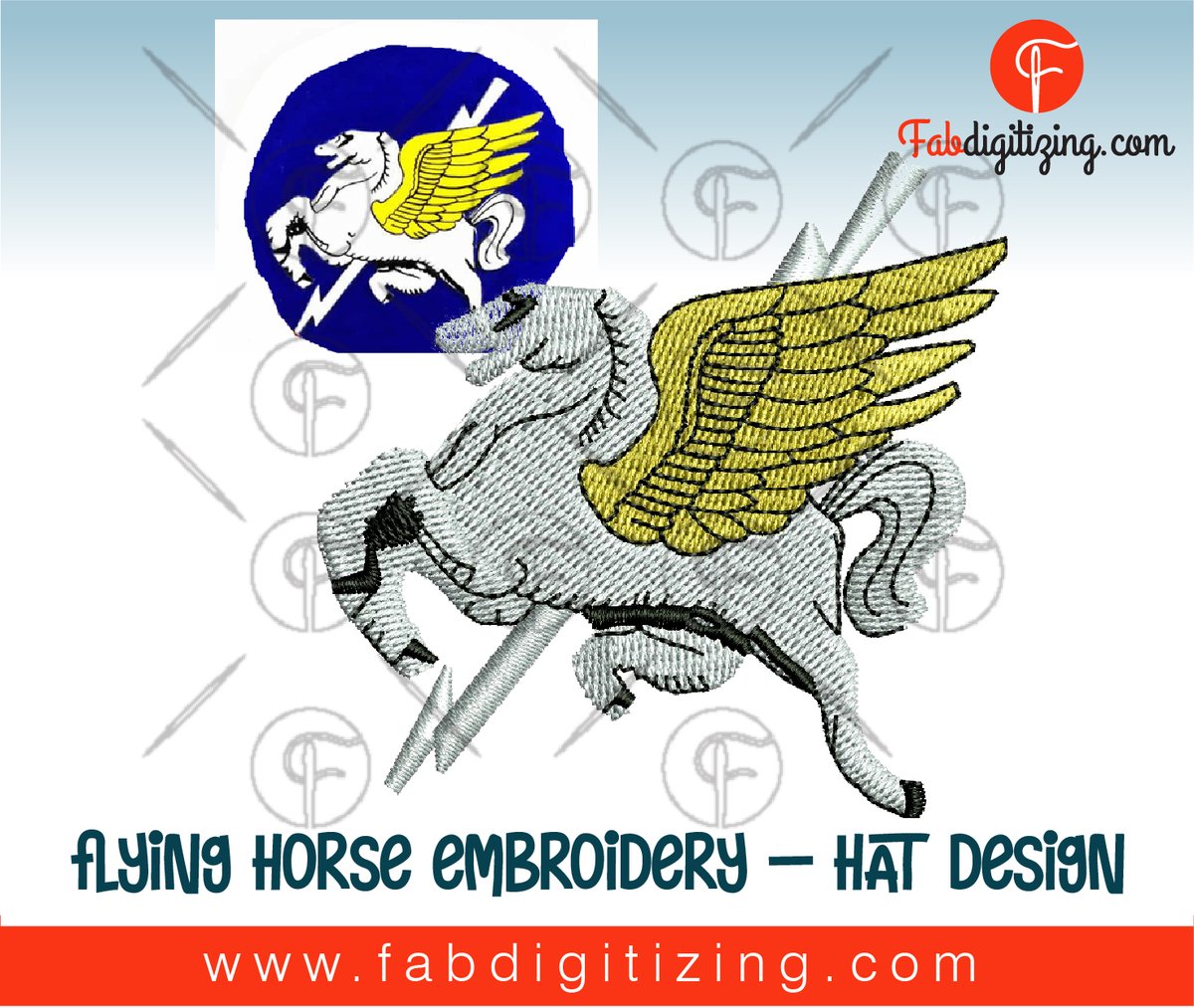 Flying horse embroidery - Hat design.
#CustomEmbroidery #EmbroideryArt #StitchingLove #PersonalizedEmbroidery #ThreadMagic #EmbroideryDesigns #NeedleAndThread #HandmadeEmbroidery #CustomStitching #EmbroideryHoops #CraftyHands #EmbroideryAddict #UniqueStitches #ThreadCraft