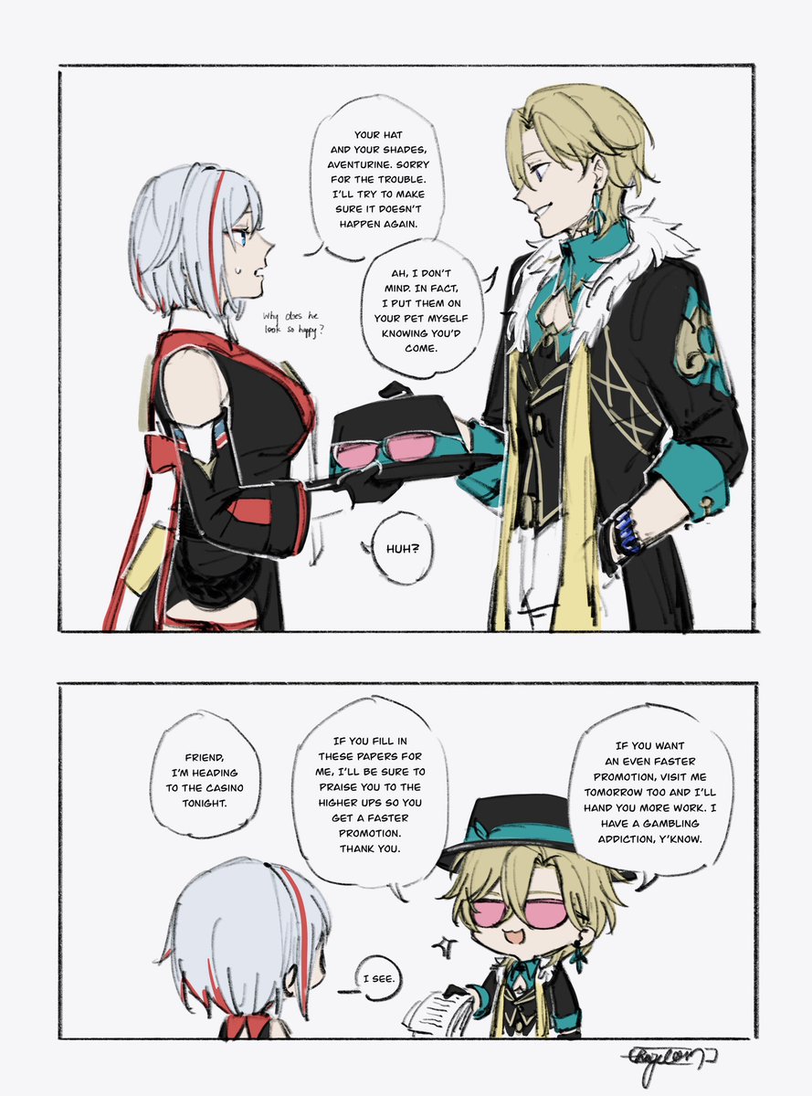 [Avenpaz] Hat and shades 