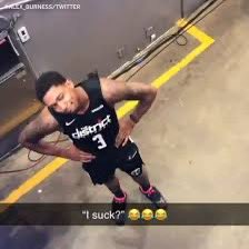 TopShotQuill's tweet photo. Yes Bradley Beal you do lol 😂 🗑️🏀

Bradley Beal doesn't like all the shine on Book and KD. An tonight it showed as he would not pass to them in the late minutes of the 4th trying to be hero. Nurkic as well is just not that guy anymore 💯 https://t.co/JaPhYfnUKL