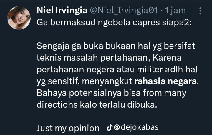 Emang keren, dlm penjelasan ketika DiTPSjelas MASbowoGbran dijatuhkan, beliau bersikap jadi neagarawan serta tdk menyerang balik teman diskusinya.

 #UntungPakBOWObijak
TetapSabar KetikaDiserang