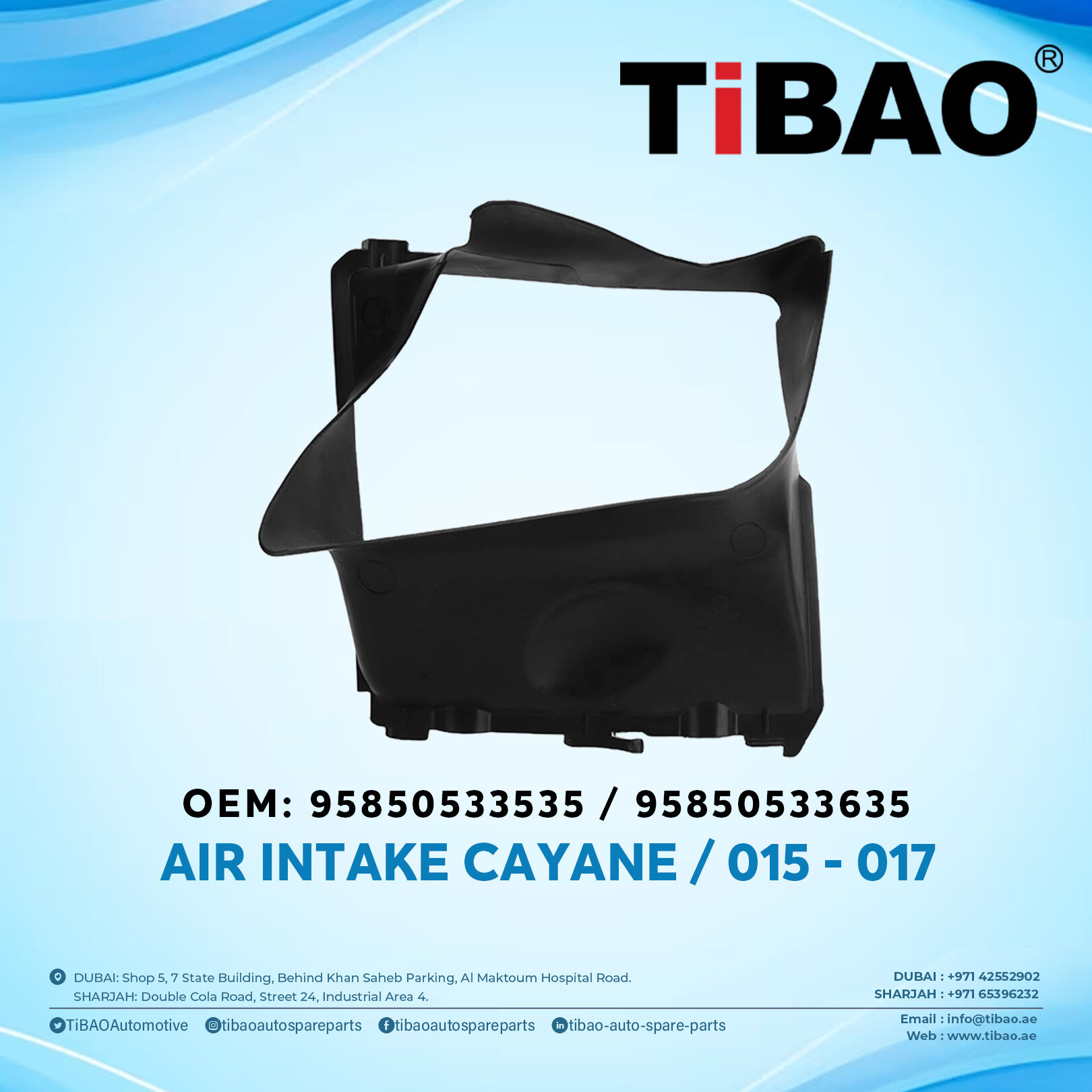 TIBAO AUTO SPARE PARTS - Introducing German Technology T.G.