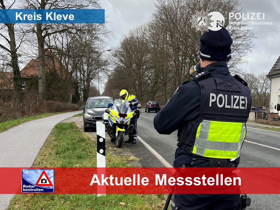 Die #PolizeiNRW #Kleve führt #Geschwindigkeitskontrollen durch fcld.ly/1zyy16p