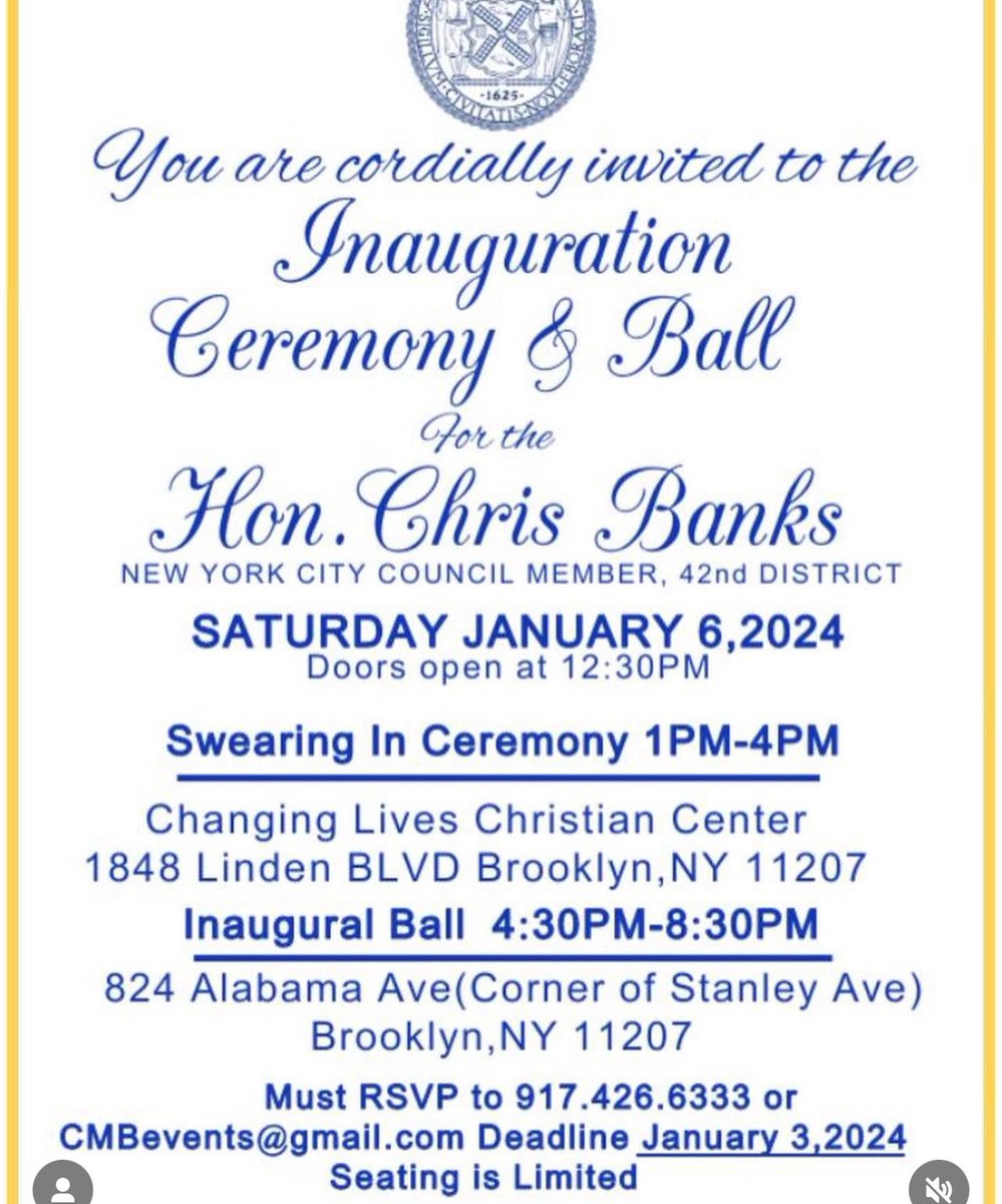 Congratulations to Chris Banks - <a href="/Vote4ChrisBanks/">Chris Banks</a> - for being sworn in as the new <a href="/nyccouncil/">New York City Council</a> member for #Brooklyn’s District 42!

<a href="/bkdems/">Kings County Democratic County Committee</a> leaders were honored to present Council Member Banks with a Citation as he ushers in a great new era of leadership.