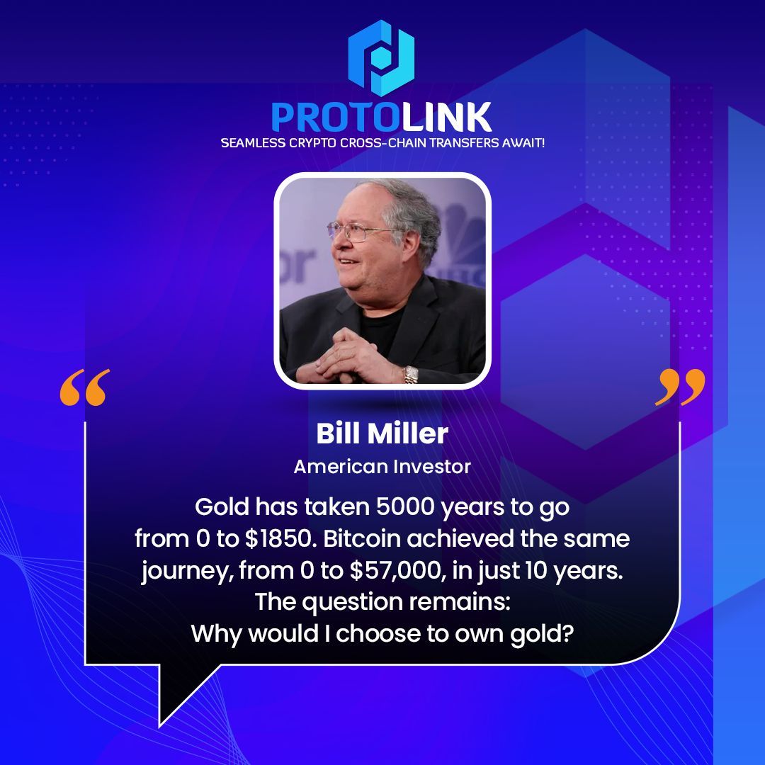 PROTOLINKDM's tweet photo. Considering the rapid evolution of assets, with Bitcoin reaching $57,000 in just a decade, the landscape is changing. Gold's journey took 5000 years to reach $1850.
#Protolink #CryptoRevolution
Follow us on @
Telegram: https://t.co/5KMSdWxduL
X: https://t.co/7oXviyGTdn https://t.co/EsEoaetjNt