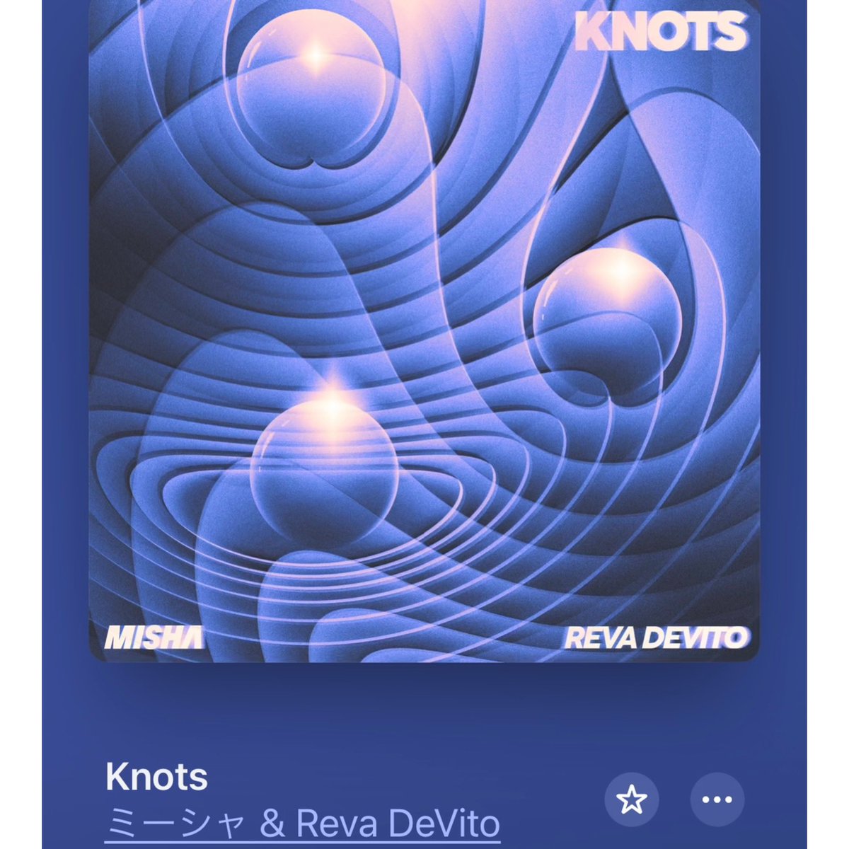 Akm_Honey's tweet photo. 🎧 I love this song
#MISHA & #RevaDevito - Knots
#music https://t.co/g6vdzELS5L