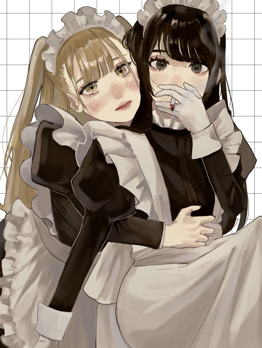 a3buro's tweet photo. なかよしメイドちゃん https://t.co/V1u6ufYiGE