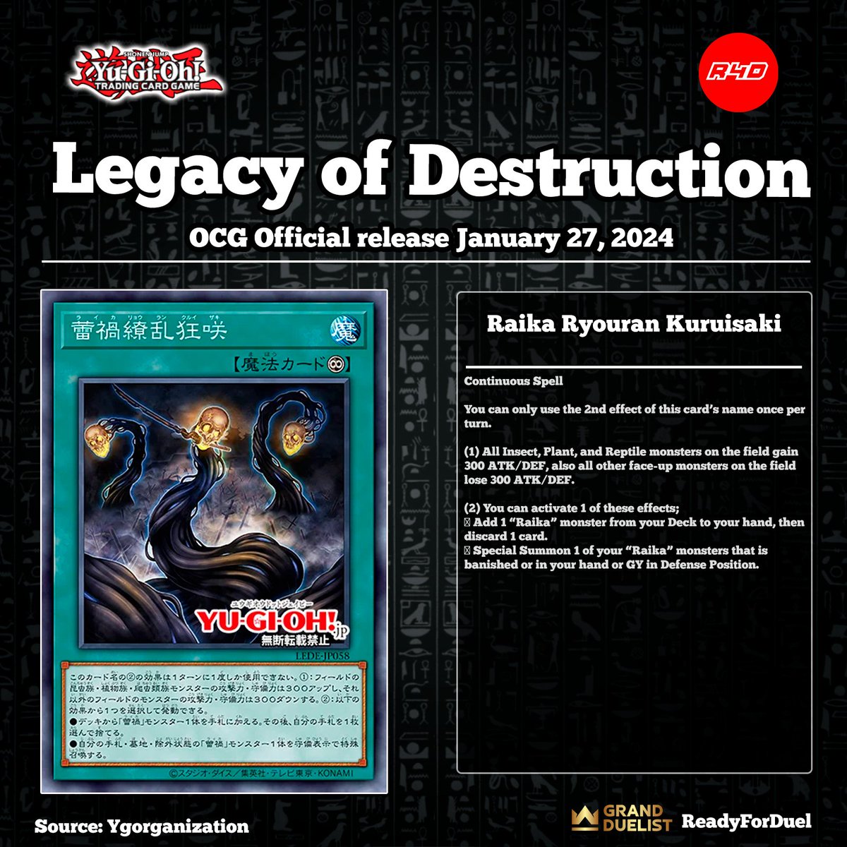 New Theme Raika! # #TCG #YuGiOh #MasterDuel