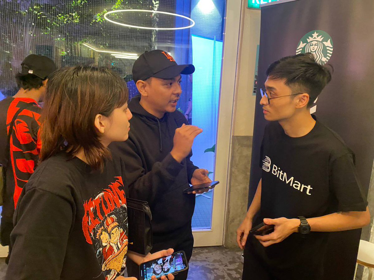 BitMart (@bitmartexchange) on Twitter photo Celebrating an incredible after-party by #BitMart in Malaysia 🇲🇾 following #PMMSEA2024, hosted by <a href="/gemsgg_official/">GEMS Esports 3.0 Platform</a>, a leader in Esports 3.0. 🥳
It was a pleasure meeting so many #BitMartians from our local community & the vibrant Web2/Web3 gaming community! 🌐 Celebrating an incredible after-party by #BitMart in Malaysia 🇲🇾 following #PMMSEA2024, hosted by <a href="/gemsgg_official/">GEMS Esports 3.0 Platform</a>, a leader in Esports 3.0. 🥳
It was a pleasure meeting so many #BitMartians from our local community & the vibrant Web2/Web3 gaming community! 🌐
