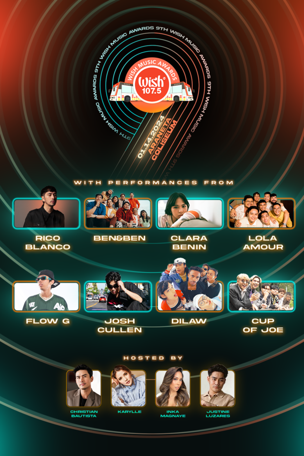 wish1075's tweet photo. Witness winning moments and get ready to jam with some of the best OPM acts!    

The 9th Wish Music Awards is happening on January 14, 2024, at the Big Dome!   See you there, Wishers! https://t.co/SaOrcWf7Uh