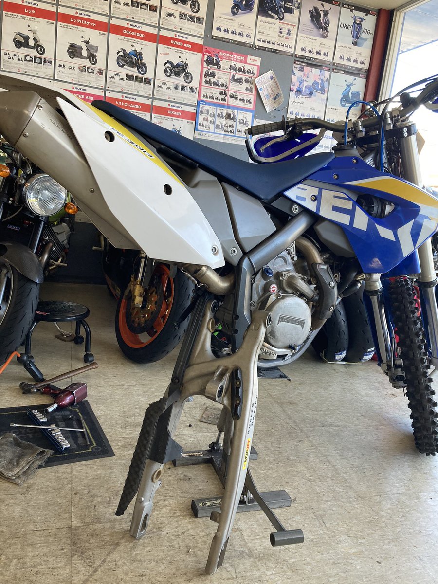 korezoracing's tweet image. #husaberg
FE390
アーム整備