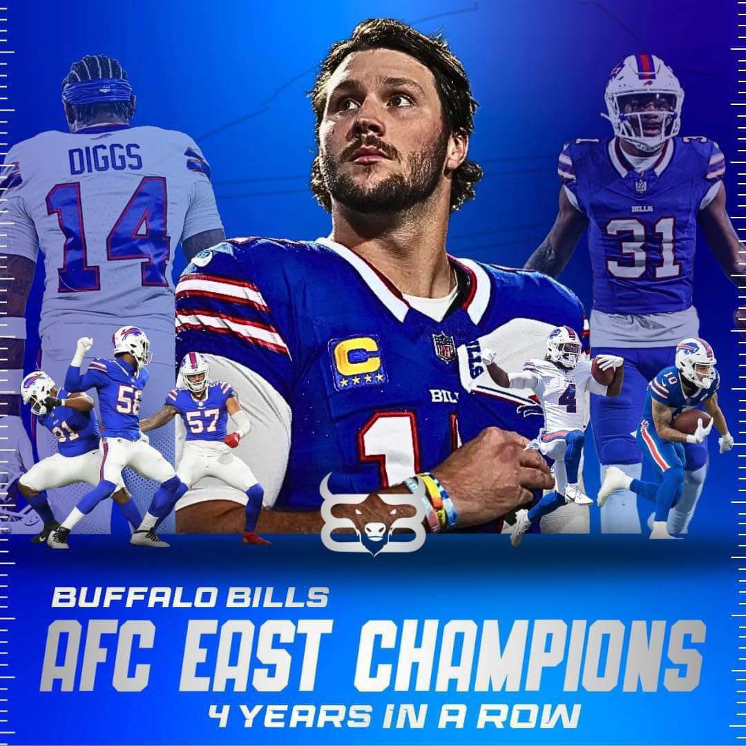 YOUR AFC EAST CHAMPIONS!!!!